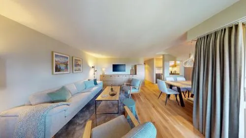 Apartment with Fireplace & Mountain View in Valbella, Schweiz