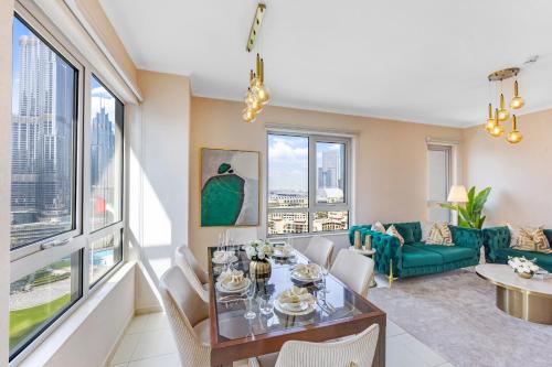Durrani Homes - Modern Living 3br with Burj Khalifa and Fountain View - third room without partition, Дубай (фото 7)