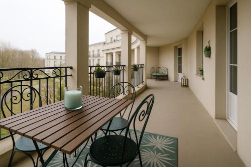 Magic Disney Terrasse - 2 ch - parking gratuit - 5 min parc - Location saisonnière - Serris