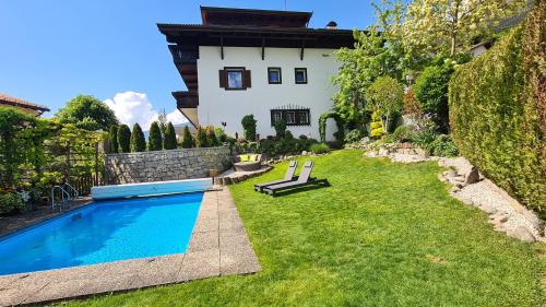 Peldbaseins, Appartments Innerhofer in Rifiano - Rifian