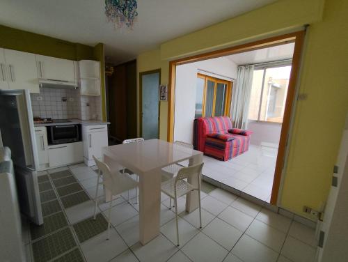 Appart en front de mer 1 chambre- parking -résidence le grand large