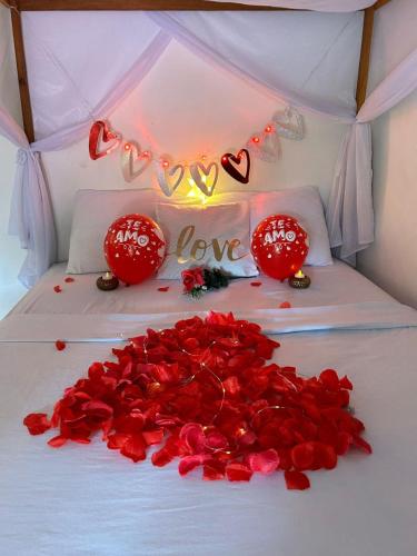 1 double bed