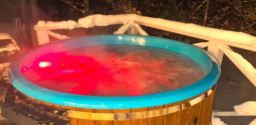 Hot tub, Atostogu namas su baseinu, jacuzzi ir pirtimi in Sendvario
