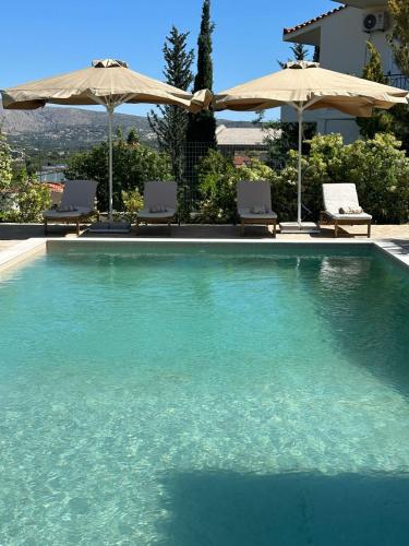 Escape pool villa in Anavissos, Ateny (zdjęcie 4)