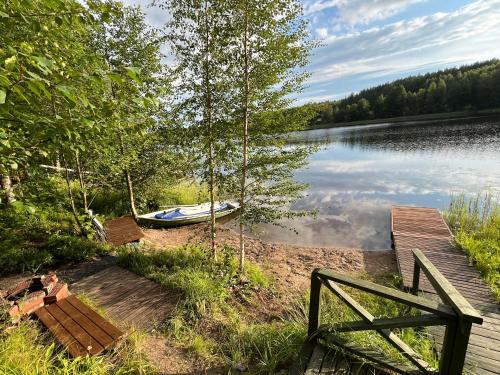 Two bedroom duplex with peaceful views in Laukaa