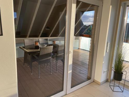 Erkély/terasz, Ferienwohnung direkt am See in Kalkar