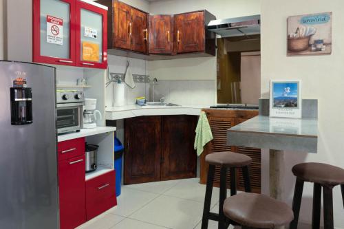 Kitchen, Nice private apartment studio to discover CR in Desamparados