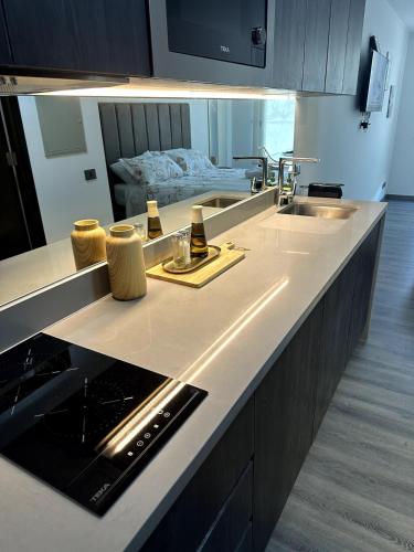 Apartamento en Santiago Wifi AC Café Agua Vino