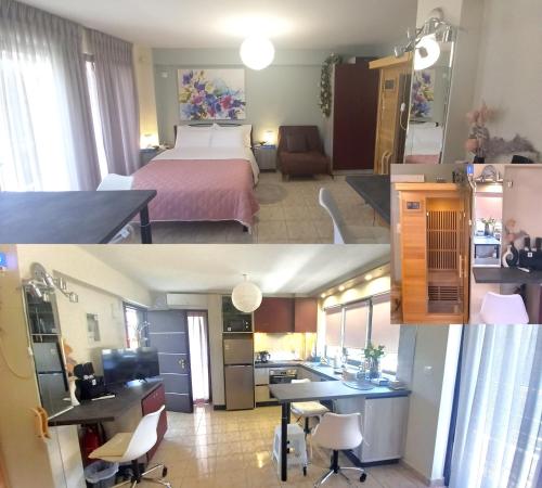 Lavrio Center - Nataly's Studio - with internal Sauna in Lavrio