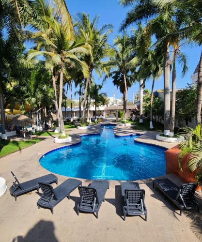 Peldbaseins, Splash Inn Nuevo Vallarta & Parque Acuatico in Jarretaderas