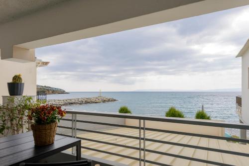 Agali 1 Mesonet In Front Of The Sea in Akrogiali