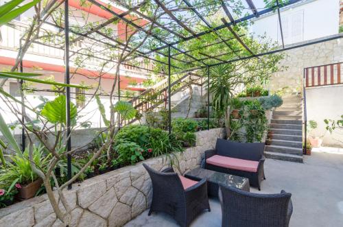 Balkons/terase, Apartments Palma in Mljet