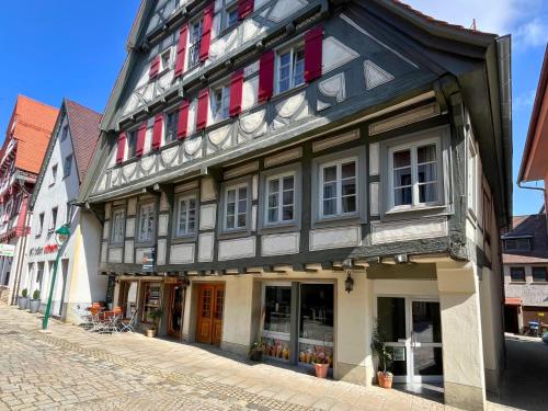 Kilátás, Holiday&Stay Apartment Big Blue Beamer 10 Personen in Blaubeuren