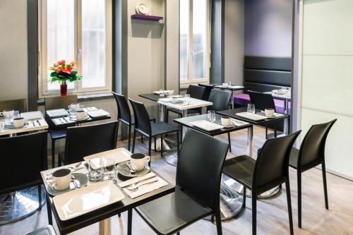 Restaurant, Hotel des Savoies in Lyon