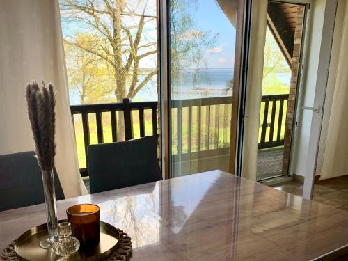 Kilátás, Ferienwohnung "Seeluft" in Robel/Muritz
