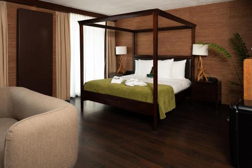 1 double bed