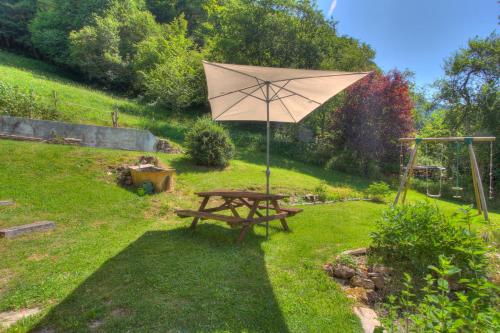 zahrada, Chalet la Ficle in Le Biot