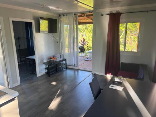 Taumeasina Island Beach Pods in Vaiala Beach