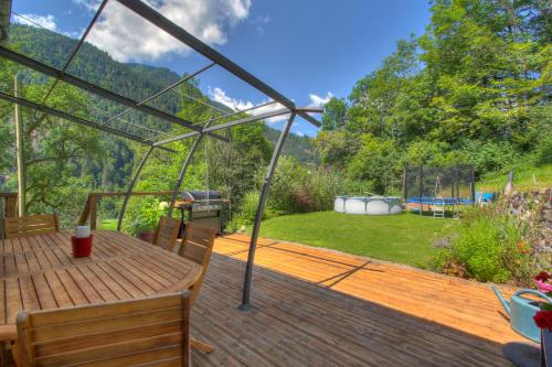 balkon/terasa, Chalet la Ficle in Le Biot