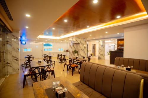 Restaurant, Velvet Luxe Hotel in Butwal