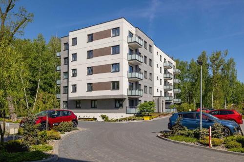 Vista exterior, Partyzantów Monochrome & Modern Studio in Sosnowiec by Noclegi Renters (Partyzantow Monochrome & Modern Studio in Sosnowiec by Noclegi Renters) in Sosnowiec