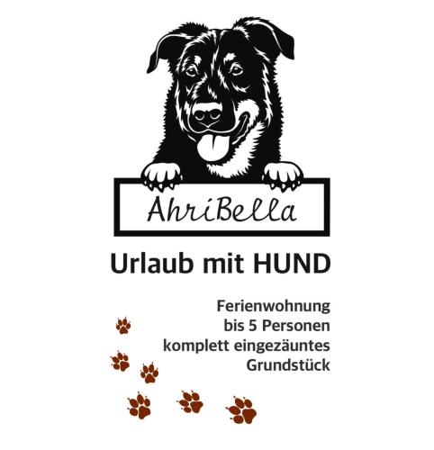 URLAUB mit HUND -Ferienwohnung AhriBella-, Glowe