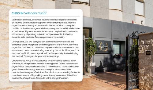 Checkin Valencia Ciscar