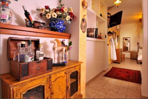 A szálláshely kívülről, Shwartzimmer in Rosh Pina