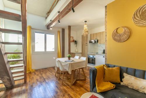 Le Boho - Charmant T3 avec climatisation et fibre - Location saisonnière - Bergerac
