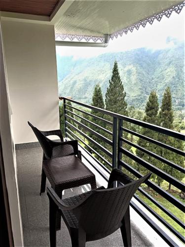 陽台/露台, FLORET RESORT LACHUNG in 拉衝
