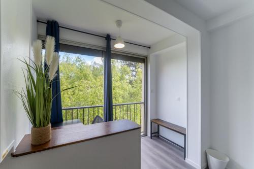 Kilátás, Spacieux Appartement 4 Chambres in Herouville-Saint-Clair