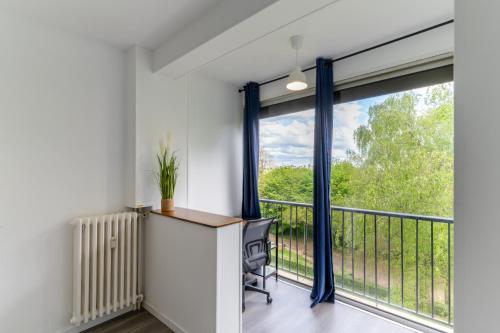 Kilátás, Spacieux Appartement 4 Chambres in Herouville-Saint-Clair