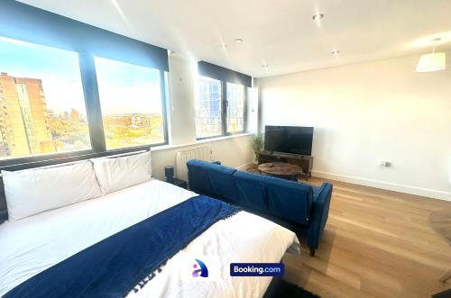 Modern Apartment By Avalora Short Lets & Serviced Accommodation Old Trafford With Free Parking, MCR Stadium - UA92, Mánchester (foto 10)