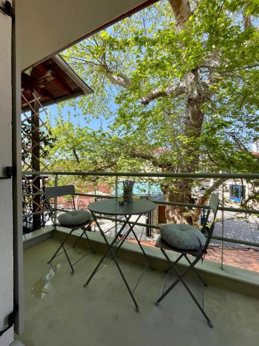 Kilátás, Plane Tree House in Proti