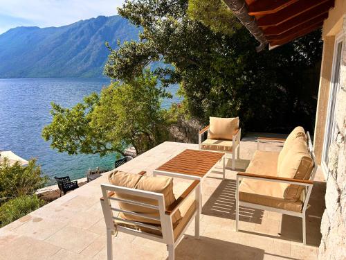 شرفة/ تراس, Villa Sunset, Dobrota in لجوتا