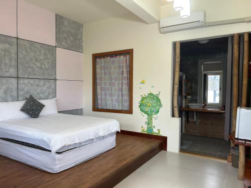 1 double bed