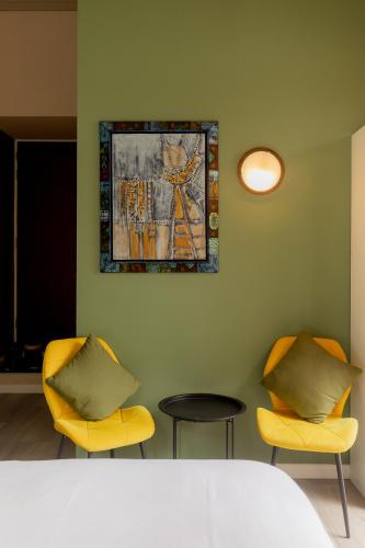 Double Room with Terrace room in FLOATS by H2OTEL Rotterdam