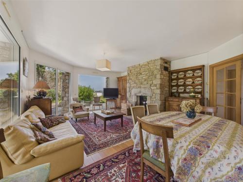 Vue mer - Grande maison pour 7 adultes et 1 enfant gîte à louer Trévou-Tréguignec