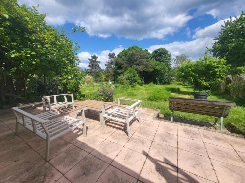 Jardín, Gîte de l'Eure (Gite de l'Eure) in Val-de-Reuil