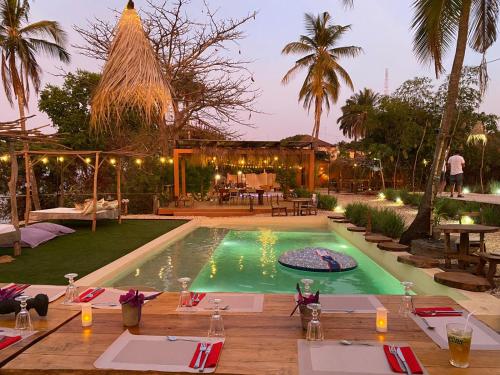 View, CAJOU LODGE in Bolama