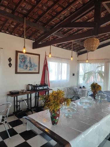 Ételek és italok, Pousada Tiriri Guesthouse in Passo de Camarajibe
