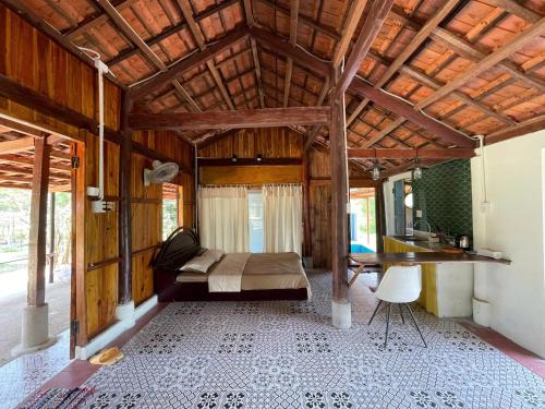 Thon Hoa Sen in Bach Ma National Park