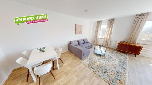 Großzügige Ferienwohnung, 350m bis zur Bushaltestelle, WLAN in Chemnitz, Deutschland