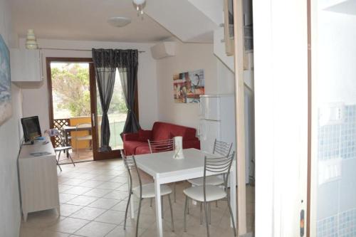 Appartamento su due piani con vista mare