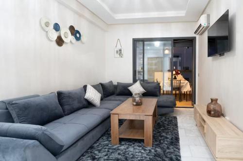 Appartement 2 Chambres à Coté avec Grand Balcon, Piscine, Aire de Jeux pour Enfants et Jardin, Casablanca (fotografie 3)