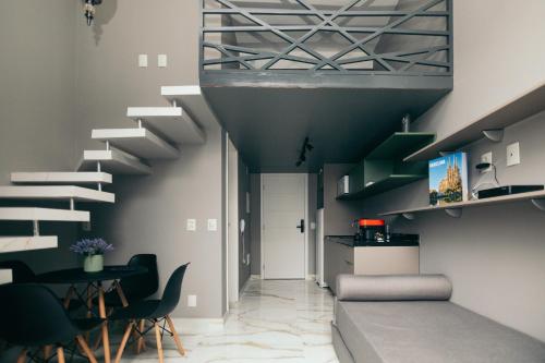 Studio Duplex a 30 passos do metrô Brooklin 1403, São Paulo