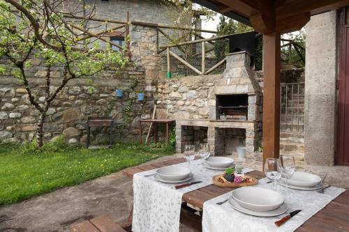 tuin, Casa Rural Sofia Ordesa in Escalona