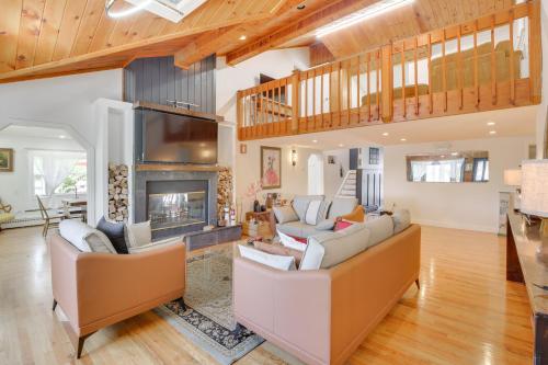 Lake Carmel Access Waterfront Home with Deck!