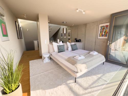 Penthouse Deluxe I Dachterrasse I Parkplatz, Drážďany (fotografie 8)