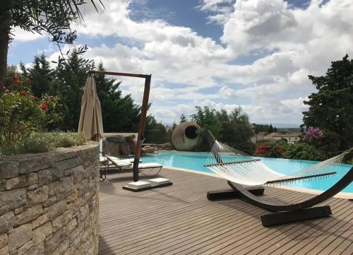 Vaade, Chalets confortables à Ventenac-Cabardès 130 m² avec piscine partagée (Chalets confortables a Ventenac-Cabardes 130 m² avec piscine partagee) in Ventenac-Cabardes